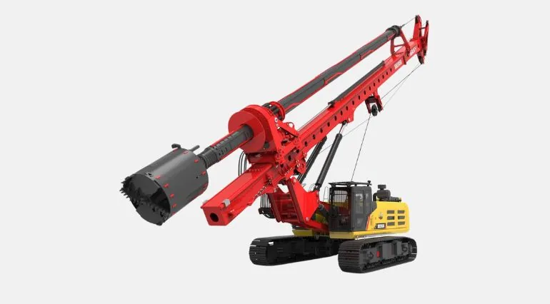 Sanny SR185 piling rig